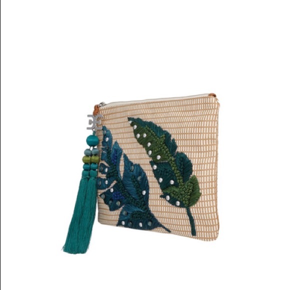 NWT Sam Edelman Sheila Embellished Pouch - Picture 3 of 6